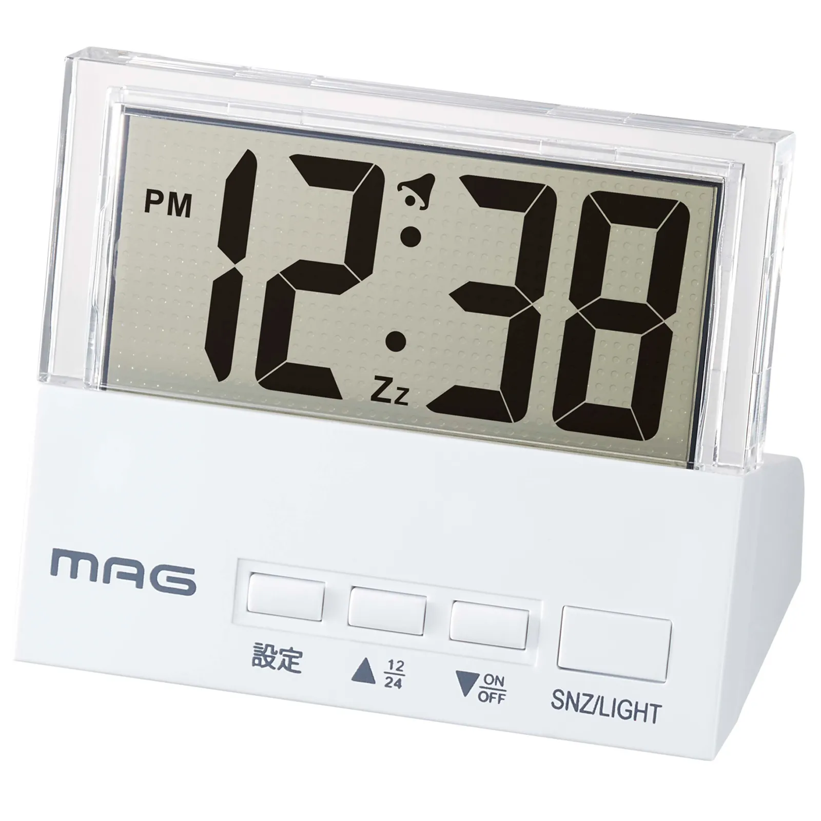 MAG目覚まし時計 クリアタイム